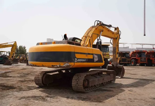 2011 JCB JS330 Track Excavator Rear View - EX-0296