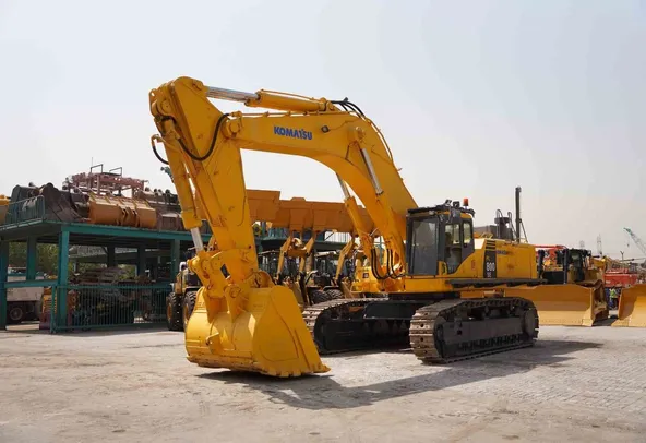2011 Komatsu PC800SE-7 Track Excavator Front Left View - EX-0299