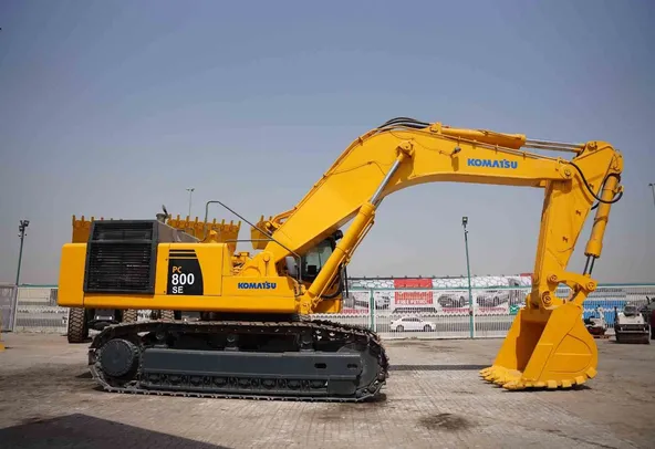 2011 Komatsu PC800SE-7 Track Excavator Right View - EX-0299