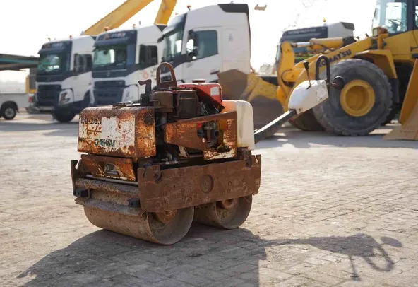 2011 Sakai HV61ST Walk-Behind Roller Front Left View