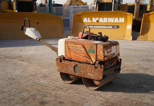 2011 Sakai HV61ST Walk-Behind Roller Front Right View