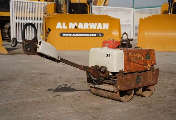 2011 Sakai HV61ST Walk-Behind Roller Rear Right View