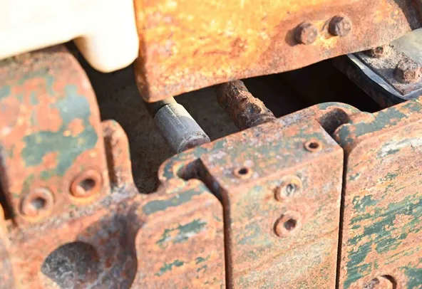 2011 Sakai HV61ST Walk-Behind Roller Undercarriage View