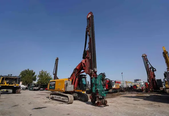 2011 Sennebogen Zeppelin SR35 ABI Mobilram 14-17 Piling Rig Front Right View - PD-0063