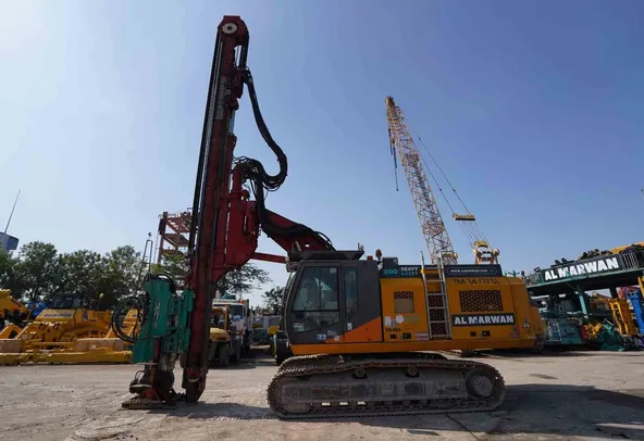 2011 Sennebogen Zeppelin SR35 ABI Mobilram 14-17 Piling Rig Left View - PD-0063