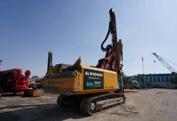 2011 Sennebogen Zeppelin SR35 ABI Mobilram 14-17 Piling Rig Rear Right View - PD-0063