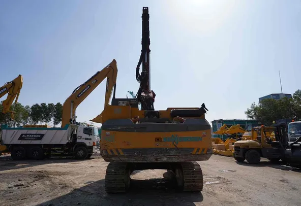 2011 Sennebogen Zeppelin SR35 ABI Mobilram 14-17 Piling Rig Rear View - PD-0063