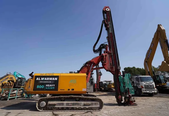 2011 Sennebogen Zeppelin SR35 ABI Mobilram 14-17 Piling Rig Right View - PD-0063