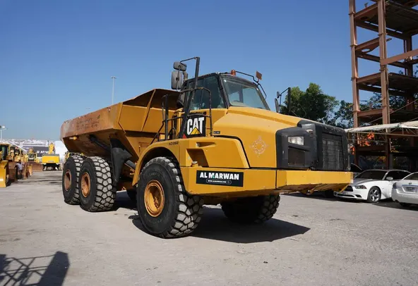 2011 Caterpillar 740B Articulated Hauler for Sale-front right view