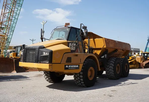 2011 Caterpillar 740B Articulated Hauler for Sale-front left view