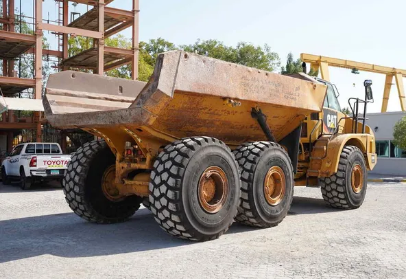 2011 Caterpillar 740B Articulated Hauler for Sale-rear-right side view