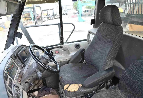 2012 Cat 740B Articulated Dump Truck Cabin View