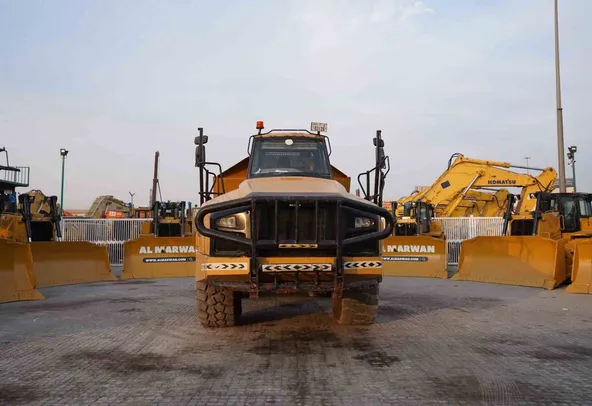 2012 Cat 740B Articulated Dump Truck Front View