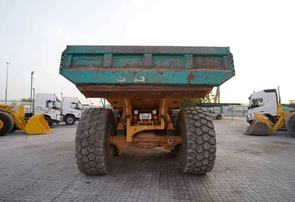 2012 Cat 740B Articulated Dump Truck Rear View