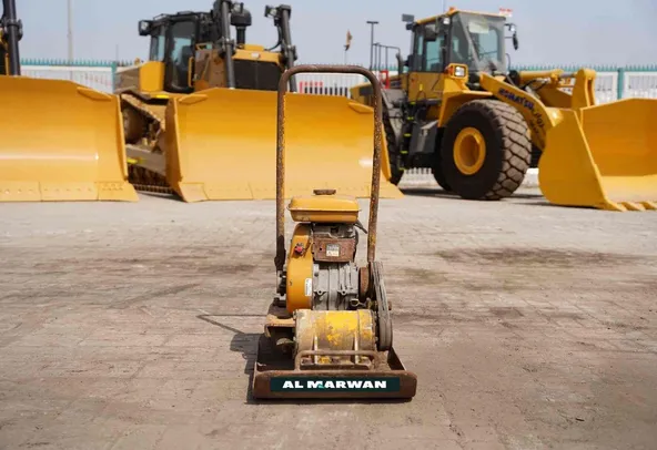 2012 Sakai PC100 Plate Compactor Front View - CP-0046