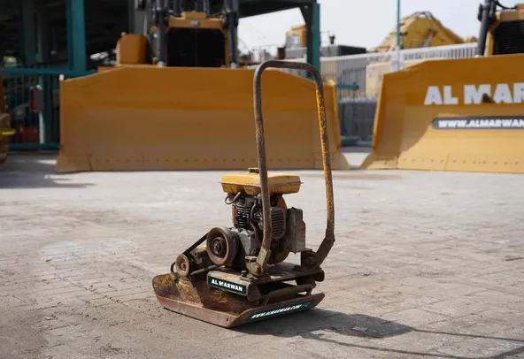 2012 Sakai PC100 Plate Compactor Rear Left View - CP-0046