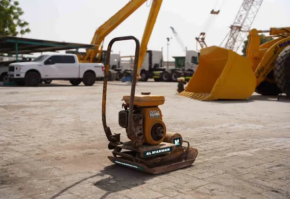 2012 Sakai PC100 Plate Compactor Rear Right View - CP-0046