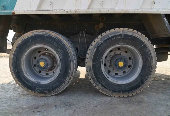 2012 Volvo FMX 370 6x4 Tipper Truck Undercarriage View - TK-0302