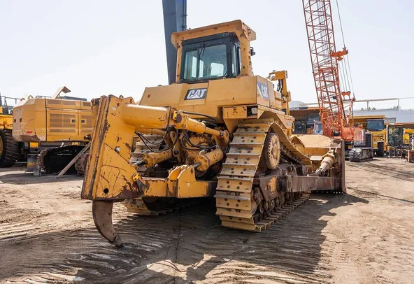 2012 Caterpillar D9R Bulldozer Rear Right View