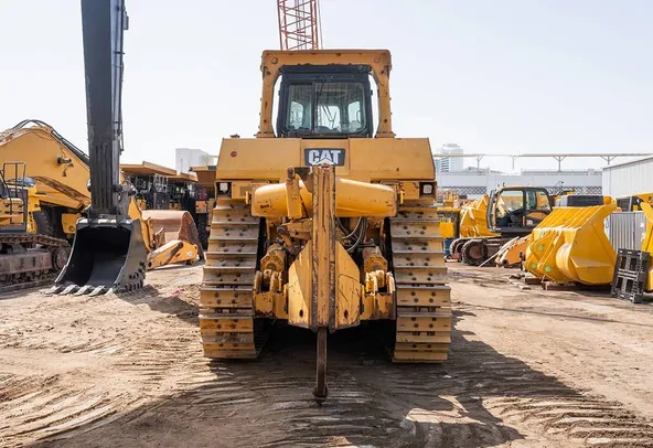 2012 Caterpillar D9R Bulldozer Rear View