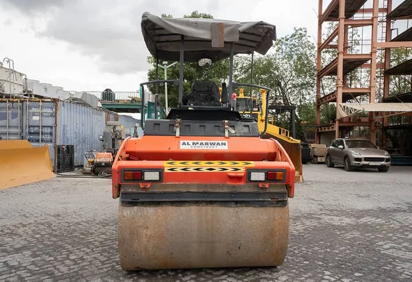 2012 Hamm HD75 Double Roller Drum Rear View