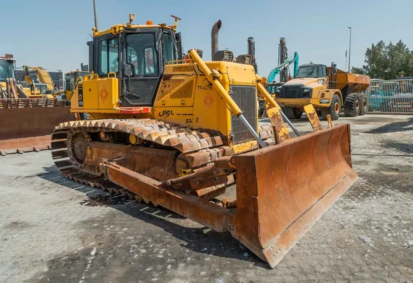 2012 Komatsu D65PX-17 Bulldozer Front Right Image