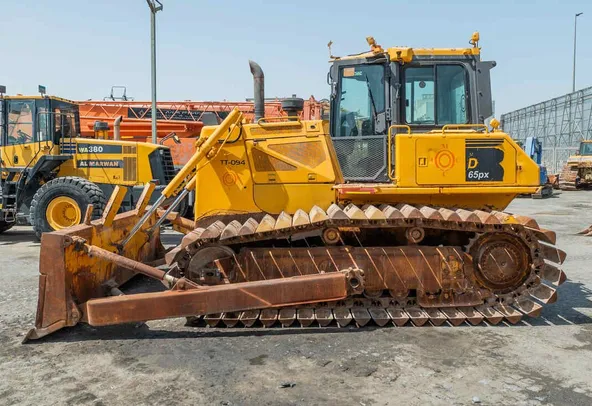 2012 Komatsu D65PX-17 Bulldozer Dimension Image