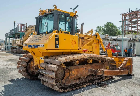 2012 Komatsu D65PX-17 Bulldozer Right Rear Image