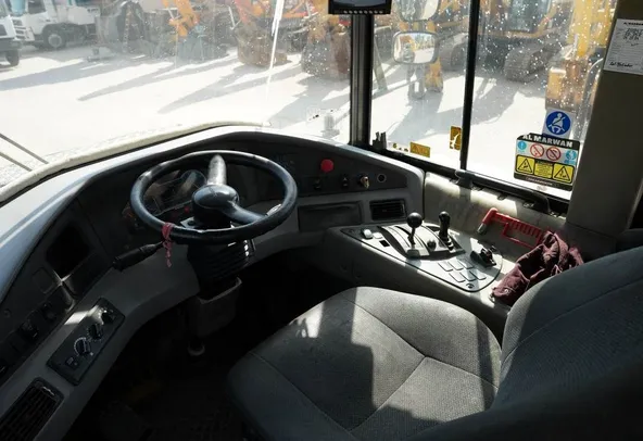2013 Volvo A35F Articulated Dump Truck Cabin View