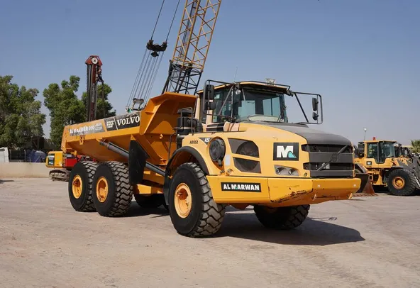 2013 Volvo A35F Articulated Dump Truck Front Right View