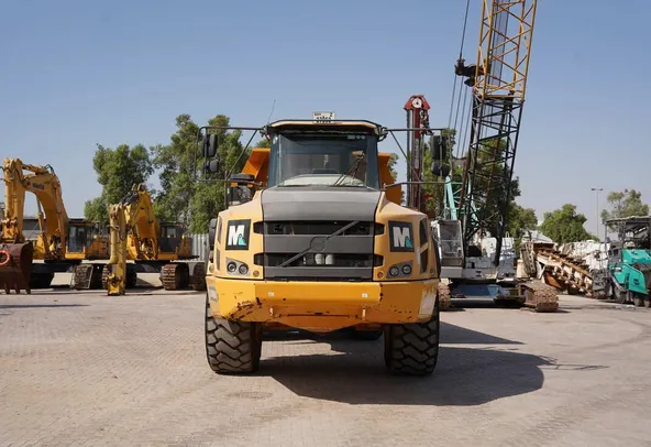 2013 Volvo A35F Articulated Dump Truck Front View