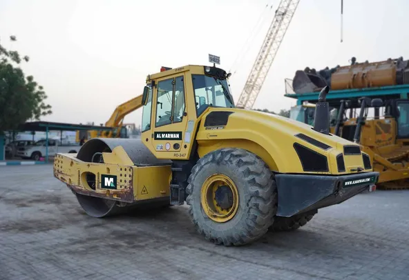 2014 Bomag BW 226 DH-4 Single Drum Roller Rear Left View