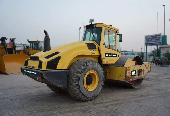 2014 Bomag BW 226 DH-4 Single Drum Roller Rear Right View