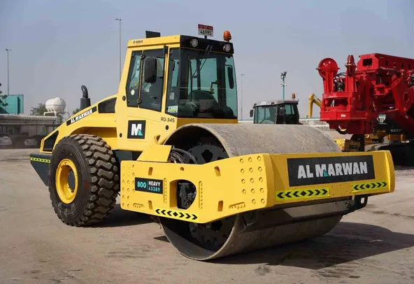 2014 Bomag BW226 DH-4 Single Drum Roller Front Right View - RO-0345