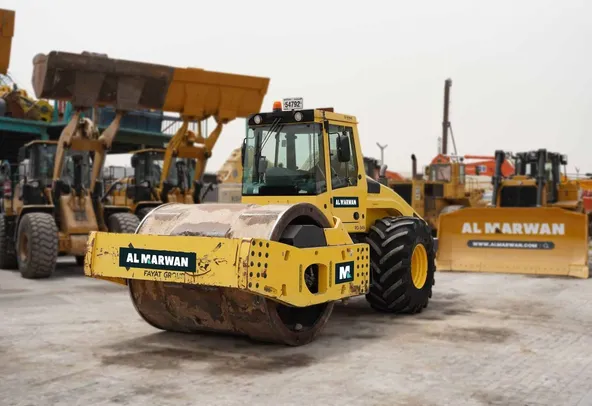 2014 Bomag BW226 DI-4 BVC Single Drum Roller Front Left View