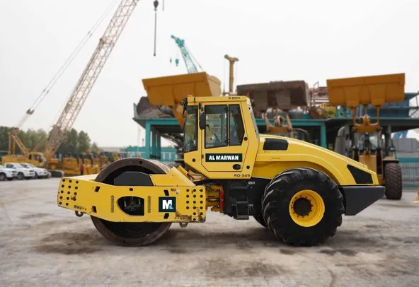 2014 Bomag BW226 DI-4 BVC Single Drum Roller Left View