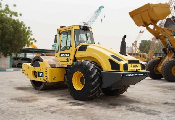 2014 Bomag BW226 DI-4 BVC Single Drum Roller Rear Left View