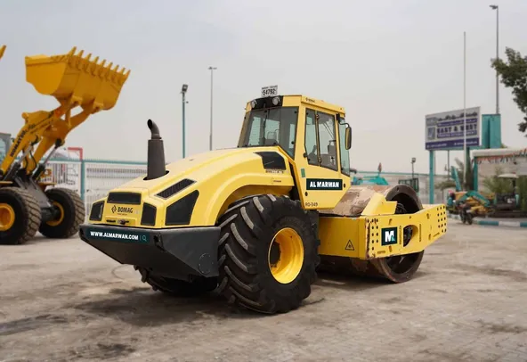 2014 Bomag BW226 DI-4 BVC Single Drum Roller Rear Right View