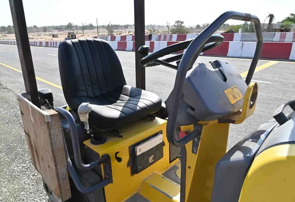 2015 Dynapac Atlas Copco CC900 Ride-On Roller Cabin View