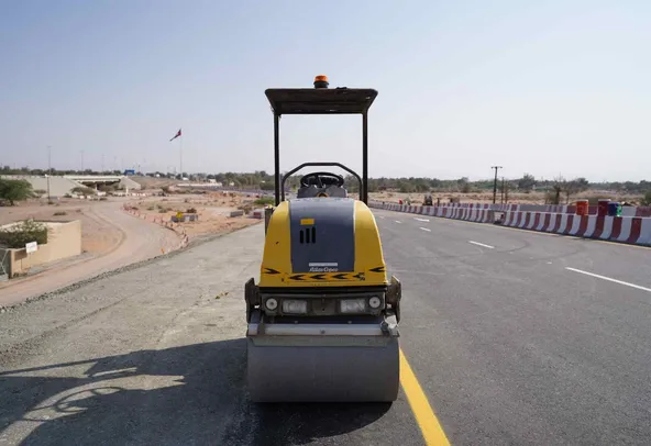 2015 Dynapac Atlas Copco CC900 Ride-On Roller Front View