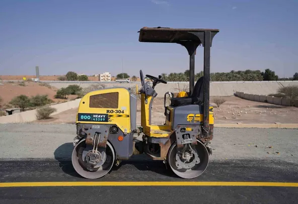 2015 Dynapac Atlas Copco CC900 Ride-On Roller Left View