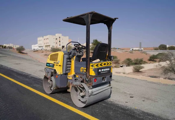 2015 Dynapac Atlas Copco CC900 Ride-On Roller Rear Left View