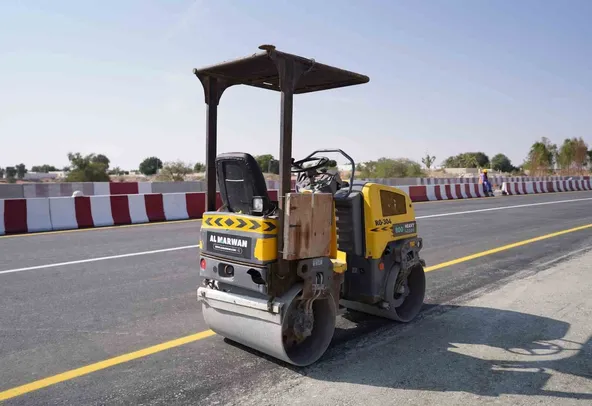 2015 Dynapac Atlas Copco CC900 Ride-On Roller Rear Right View