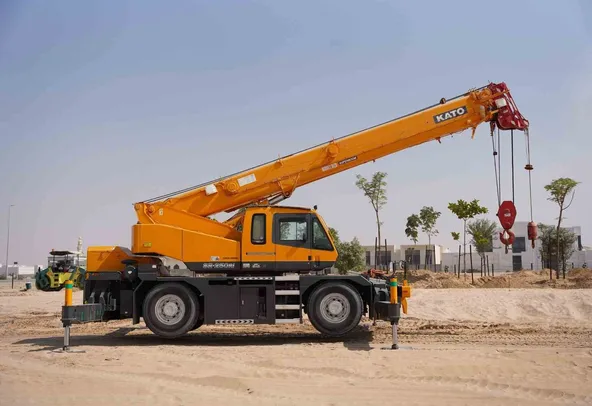 2015 Kato KR25H-V8 SR250Ri Mobile Crane Right View