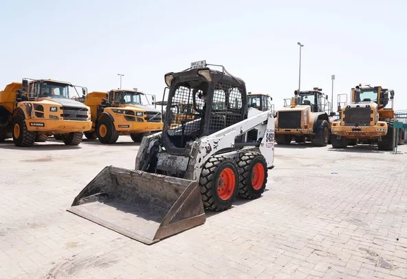 2015 Bobcat S450 Skid Steer Loader Front Left View