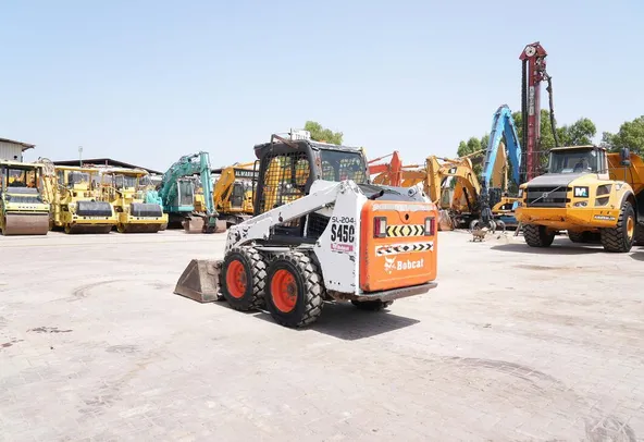 2015 Bobcat S450 Skid Steer Loader Rear Left Image