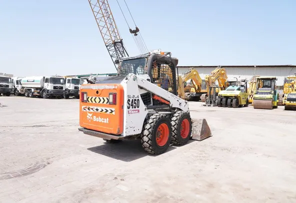 2015 Bobcat S450 Skid Steer Loader Rear Right Image