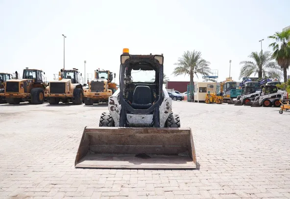 2015 Bobcat S510 Skid Steer Loader Front View