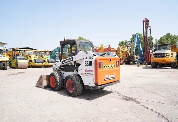2015 Bobcat S510 Skid Steer Loader Rear Left View