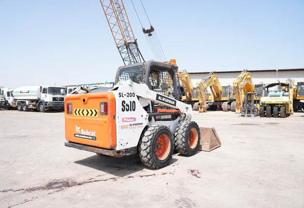 2015 Bobcat S510 Skid Steer Loader Rear Right View